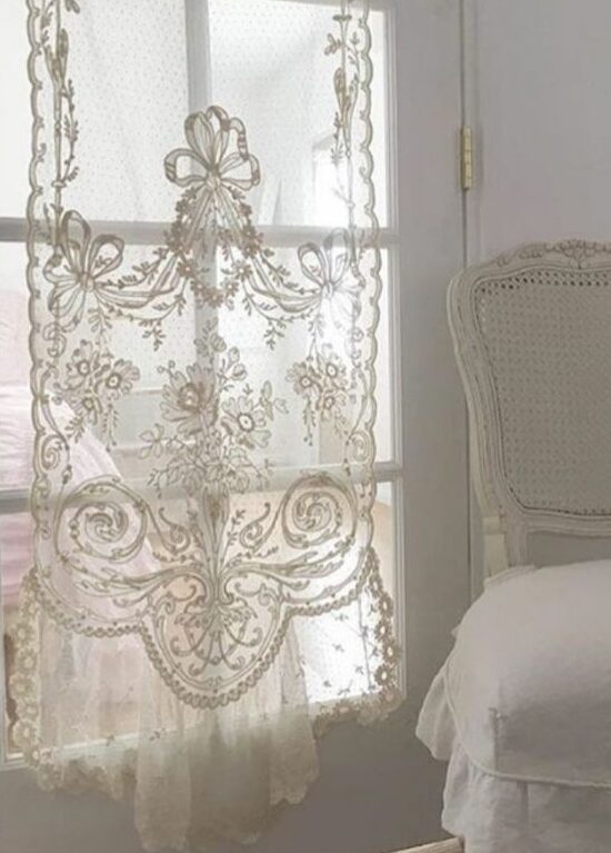 lace curtains