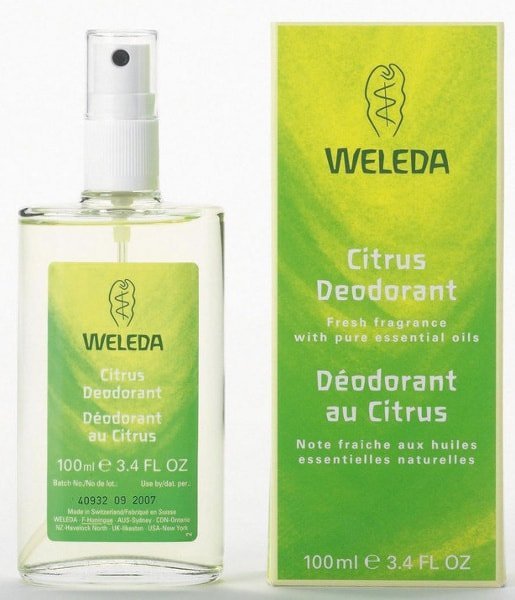 Weleda citrus deodorant 100ml cruelty free