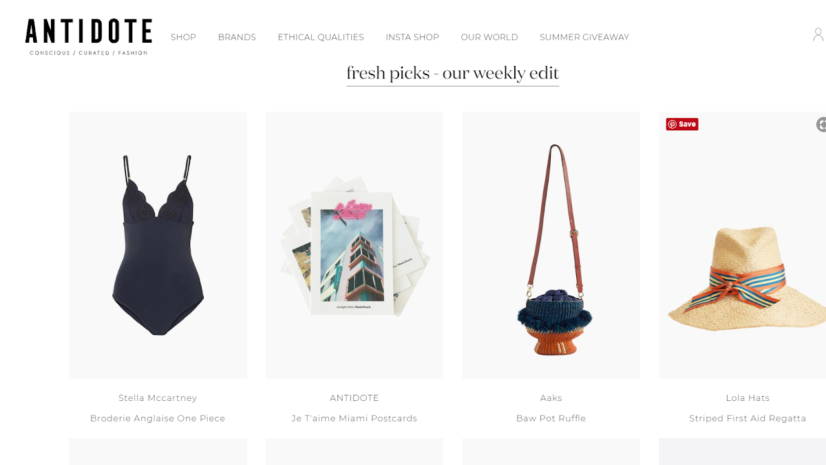 26 Of The Best Sustainable Fashion Stores Online Eluxe Magazine
