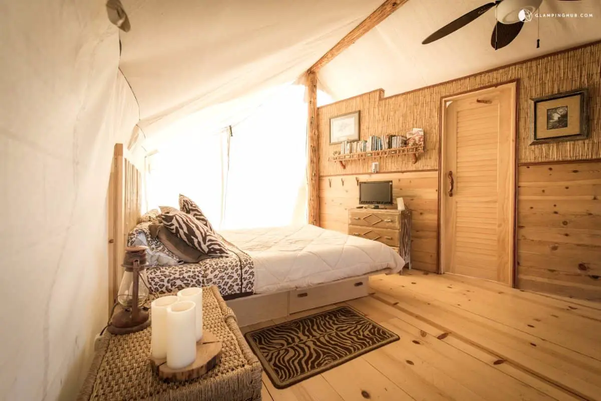 luxury glamping in the USA