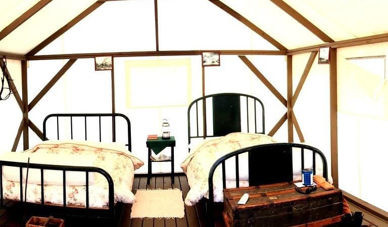 luxury glamping in the USA