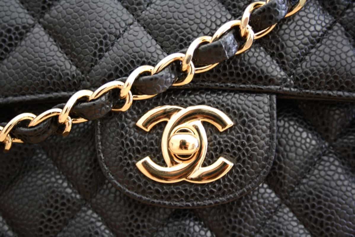 authentic chanel chain strap