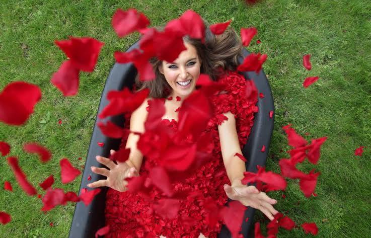 rose bath