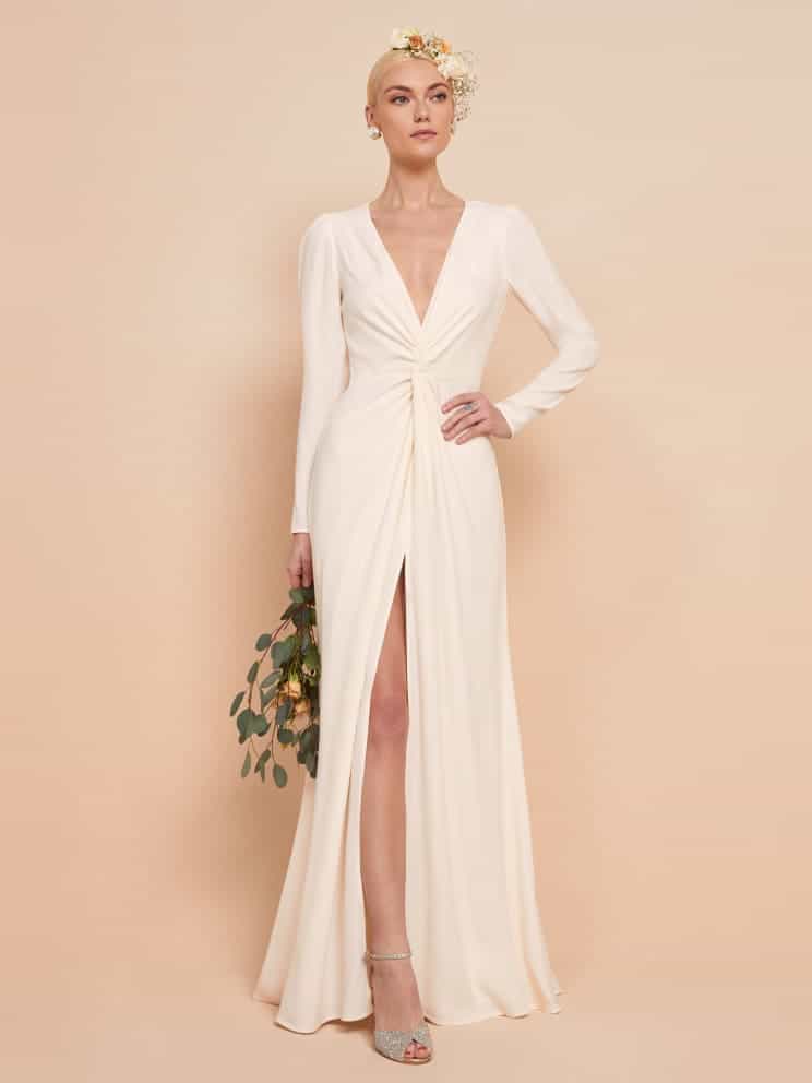 reformation bridal gown