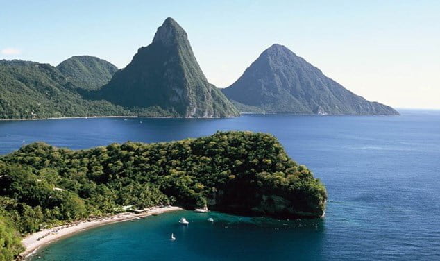 st lucia bay