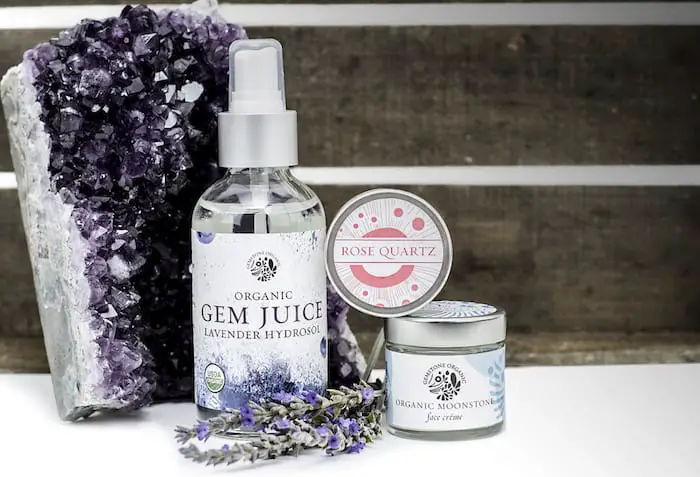 Crystal Infused Beauty Products