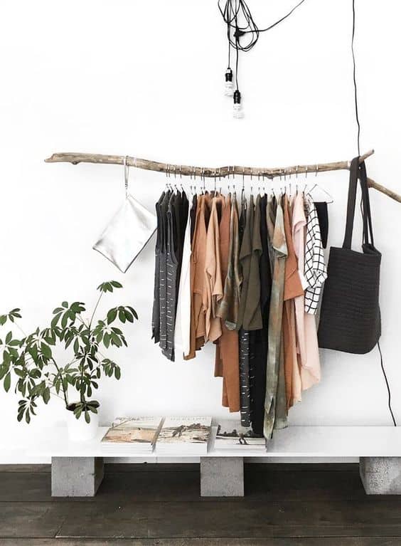 4 - Branch Clothes Rack