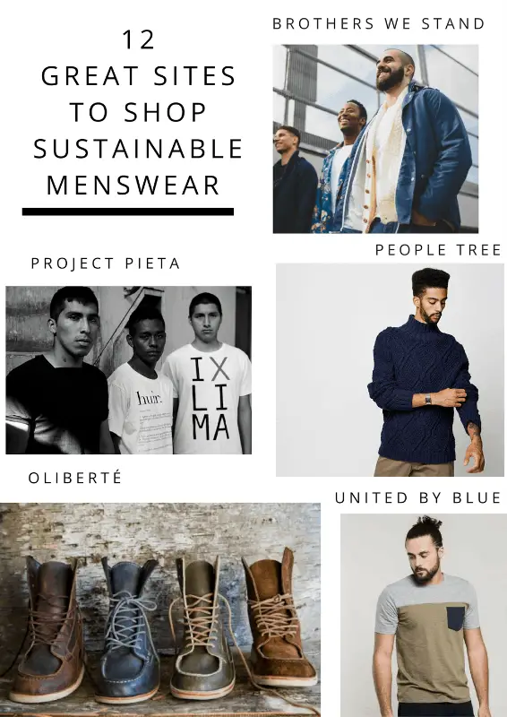 Great Sites to Shop Sustainable Menswear - Eluxe Magazine