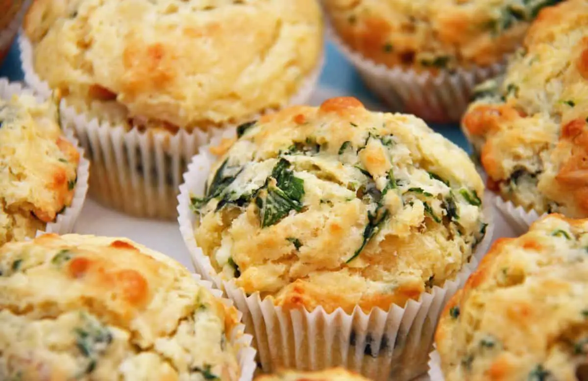 spinach-cheese-muffins