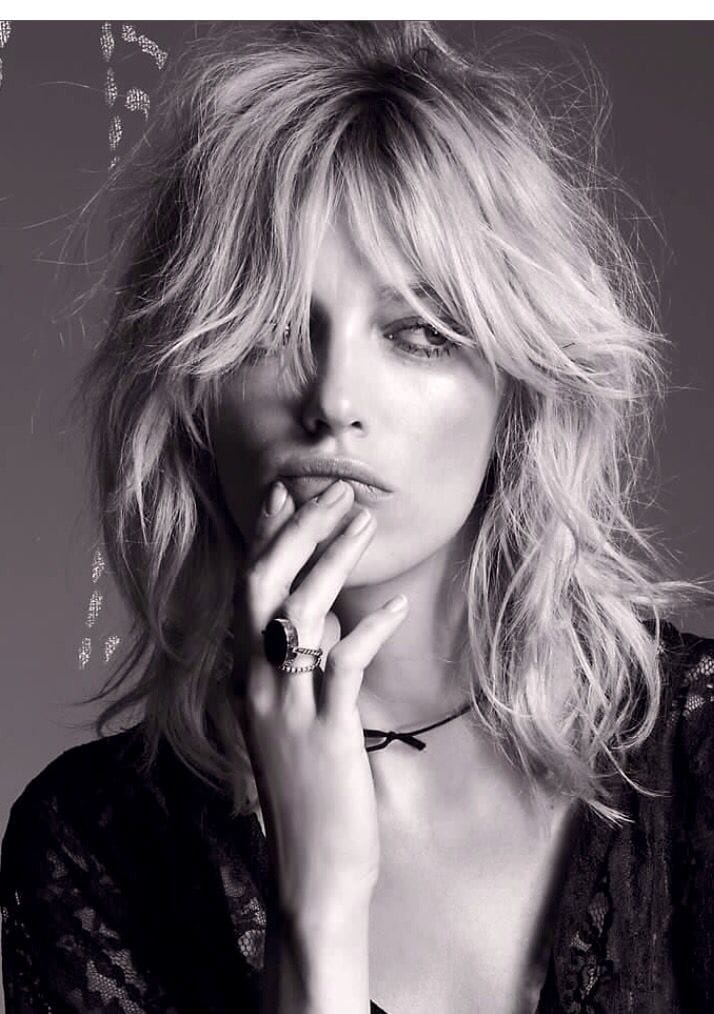grunge hair style