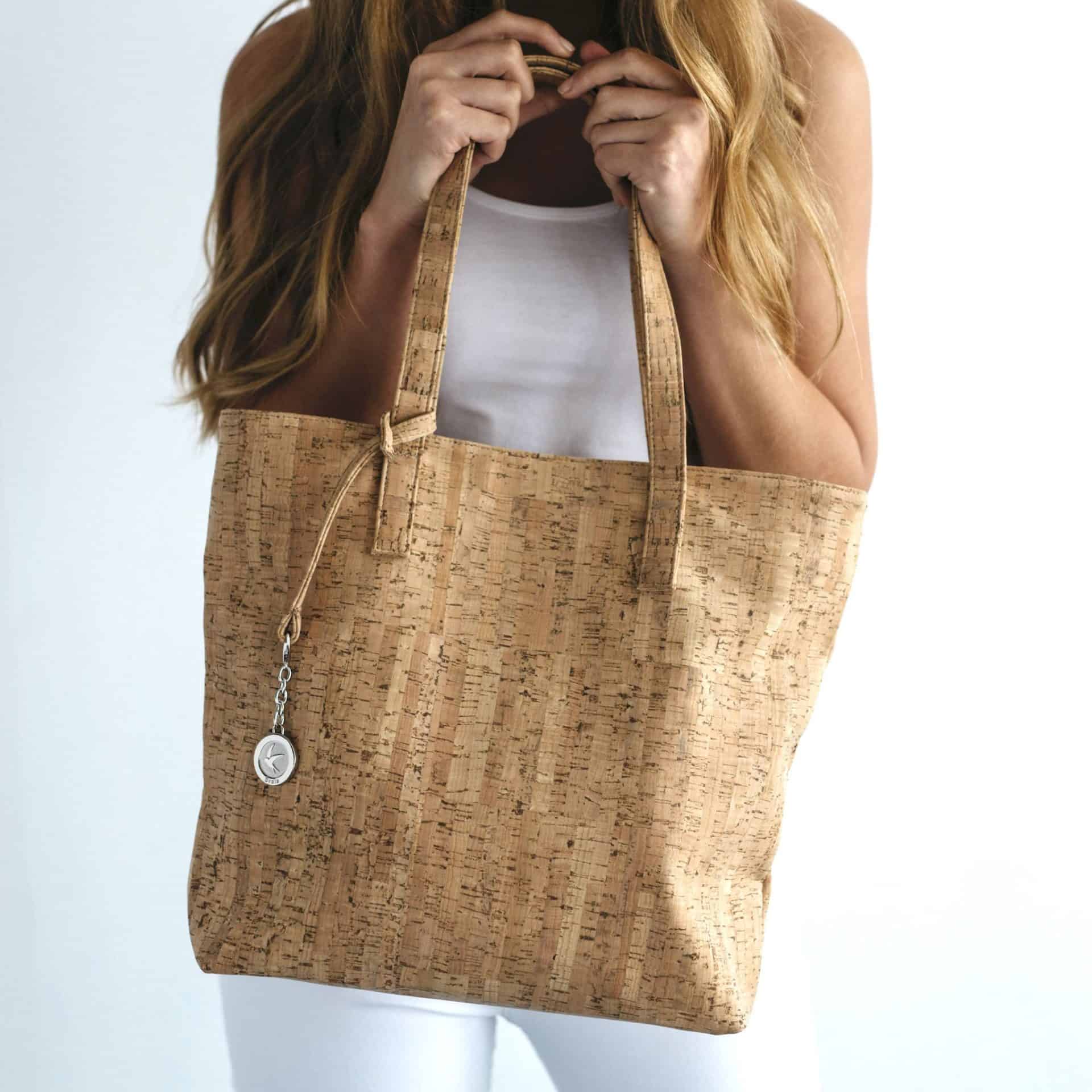 Lam Gallery Vegan Cork Wallets Purse Handbags for Womens Eco Friendly Cork Clutch Bag Wood Color