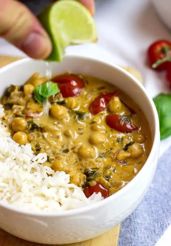 vegan curry recipe