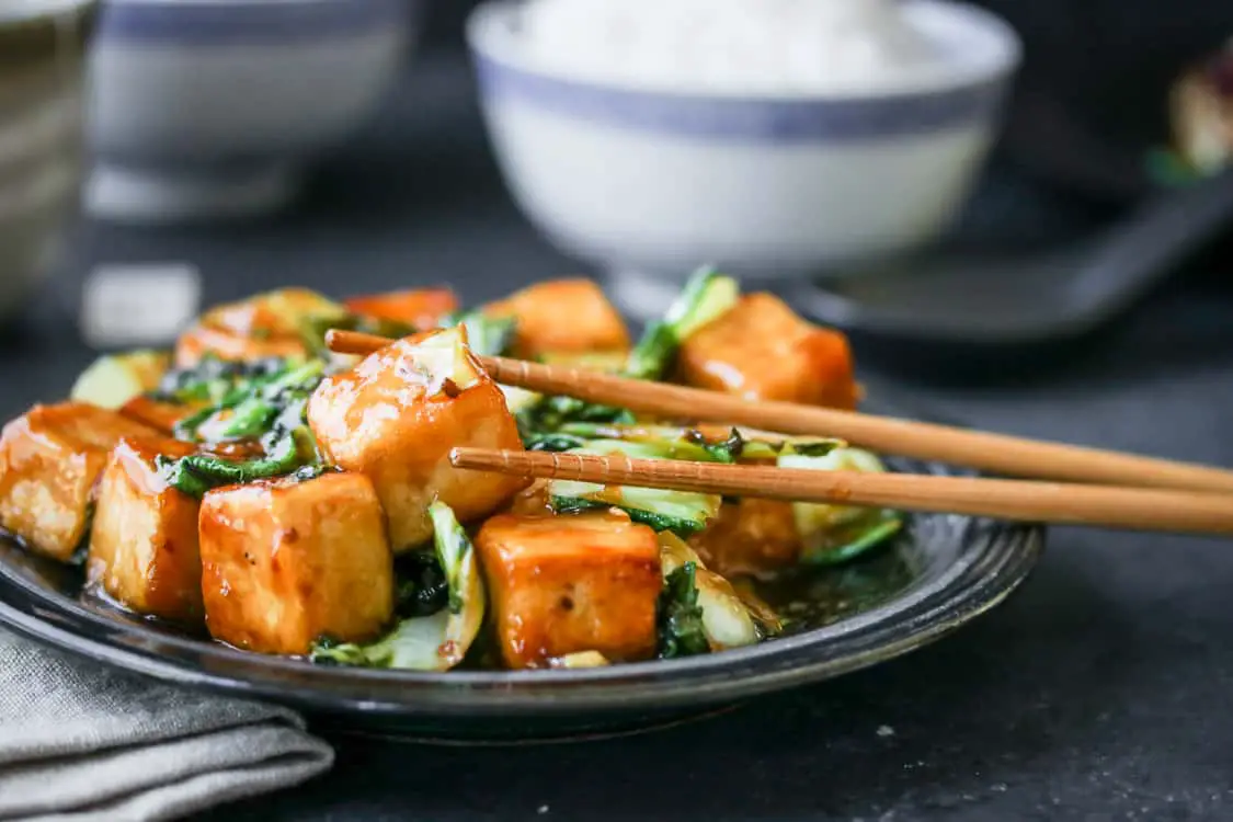 tofu bok choi recipe
