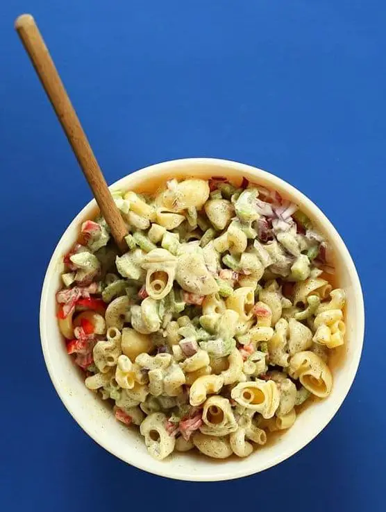 macaroni tofu salad recipe