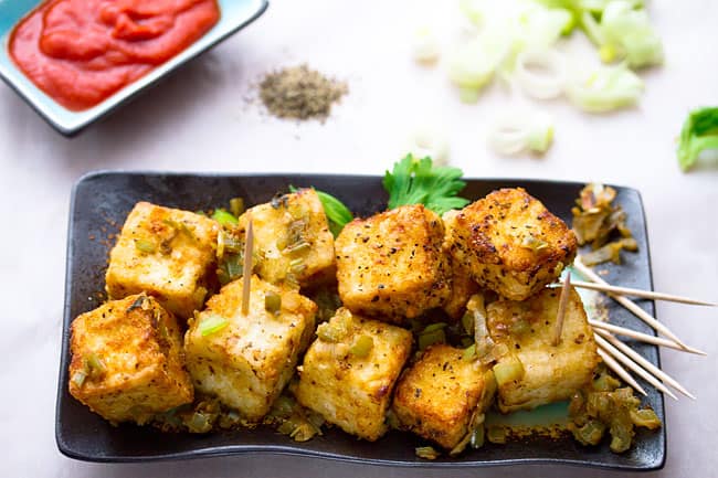 Vegan Chinese Salt & Pepper Tofu