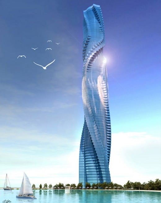 The Da Vinci Tower In Dubai: A New Spin On Sustainable Architecture 