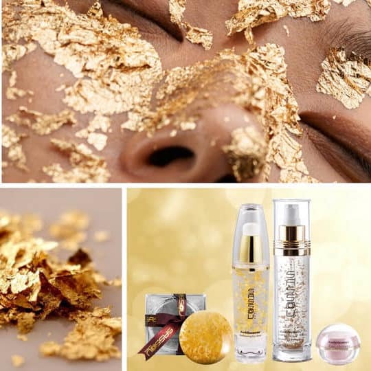 benefits of gold skincare products