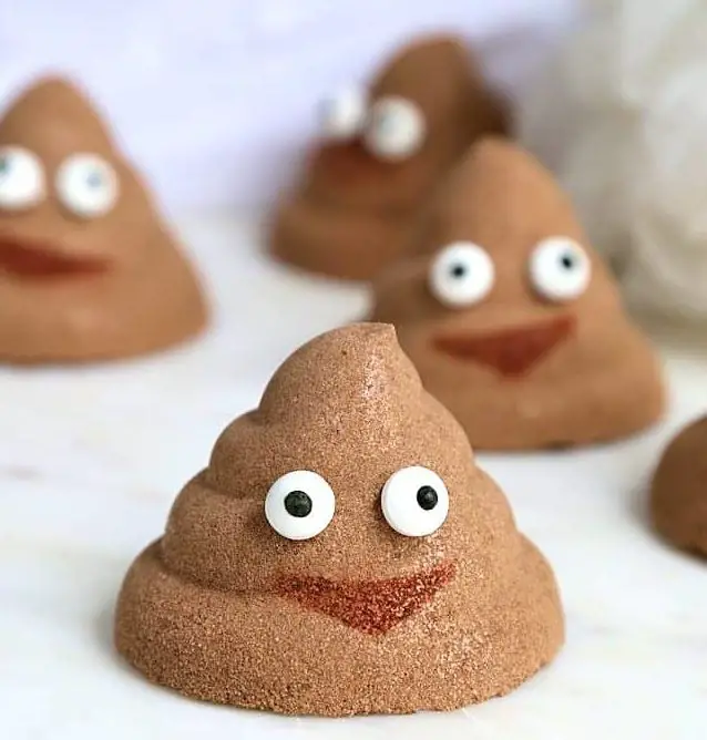 Poop Emoji Bath Bombs