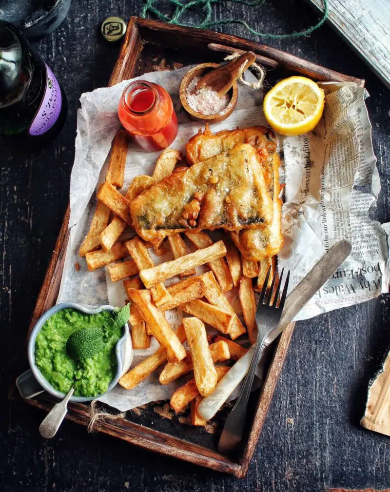 vegan fish & chips