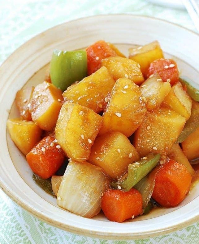 vegan Korean food