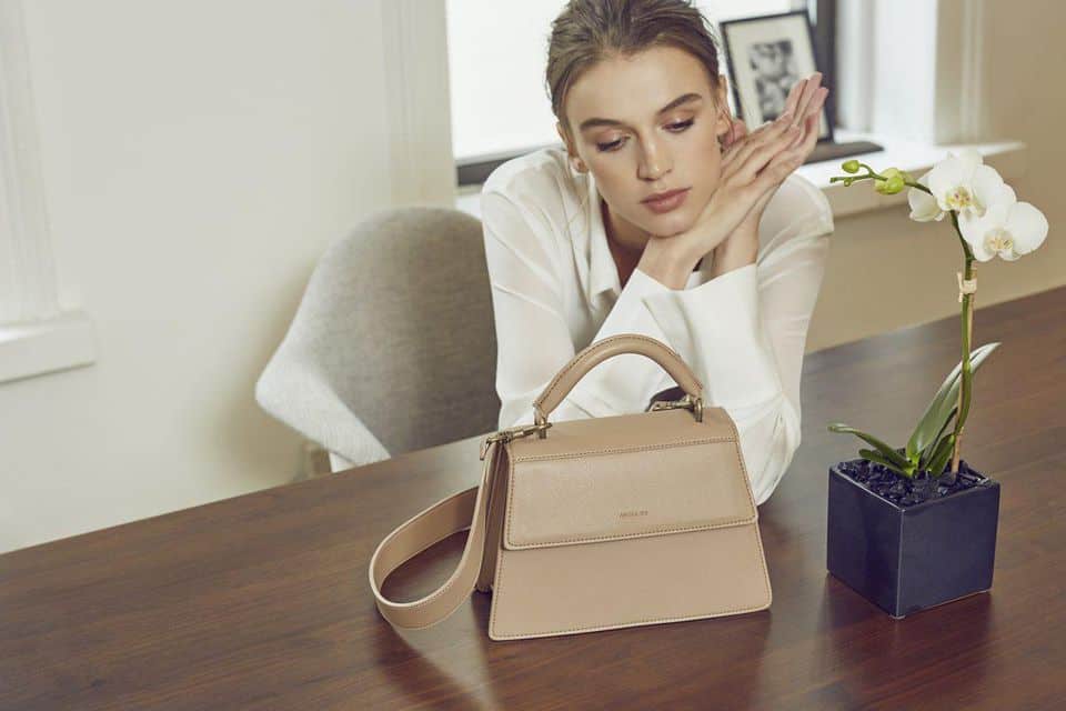 Melie Bianco luxury vegan leather purse brand new... - Depop