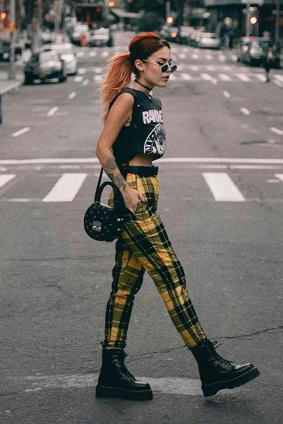 modern grunge fashion women