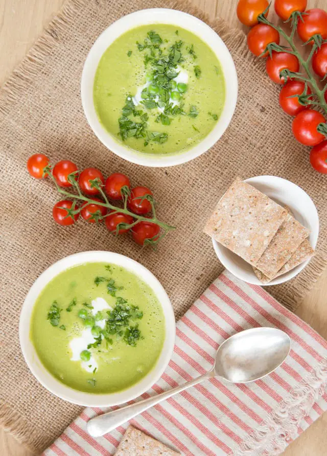 vegan lettuce soup