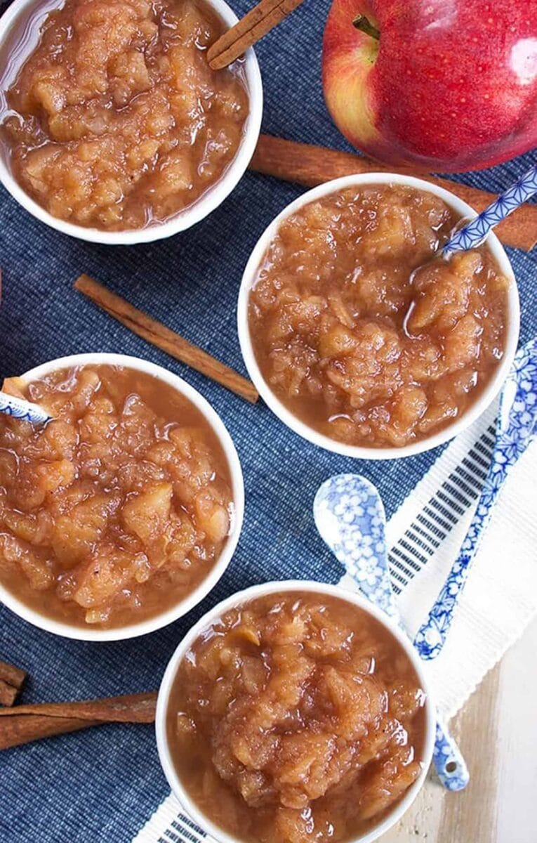 homemade apple sauce