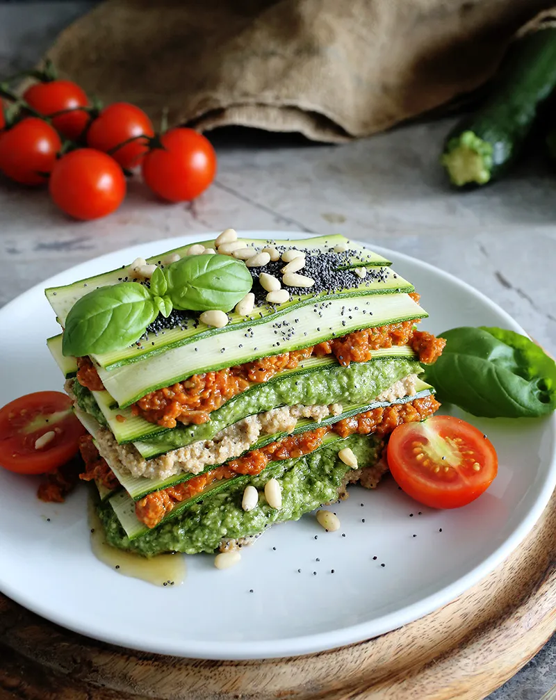 raw lasagne recipe