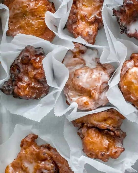 easy apple fritters