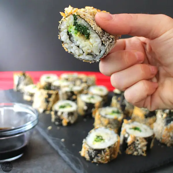 air fried sushi rolls