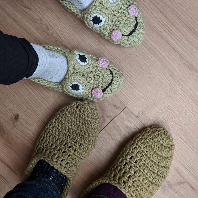homemade crochet slippers homemade crochet slippers