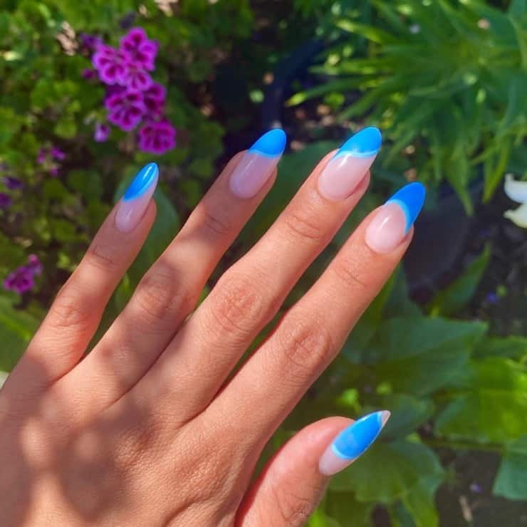 nail shapes & shades for summer