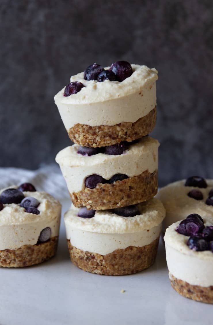 vegan blueberry cheesecake recipe