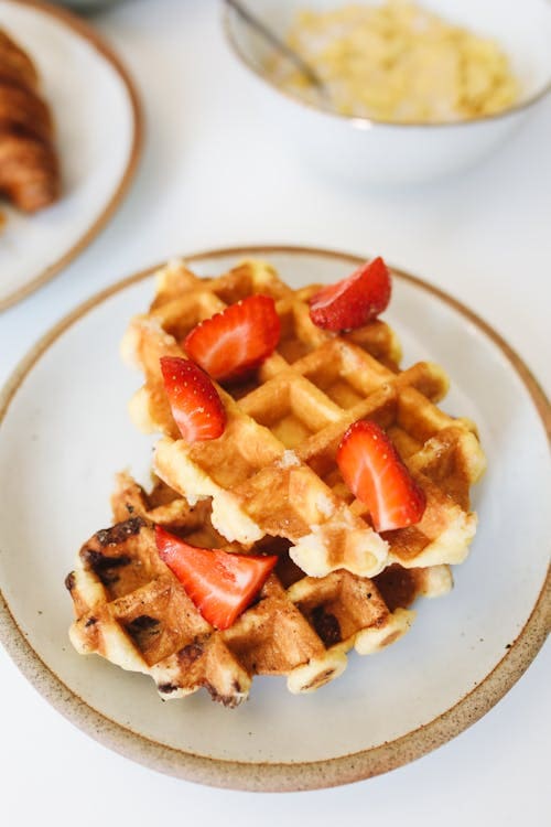 Eggless Waffles