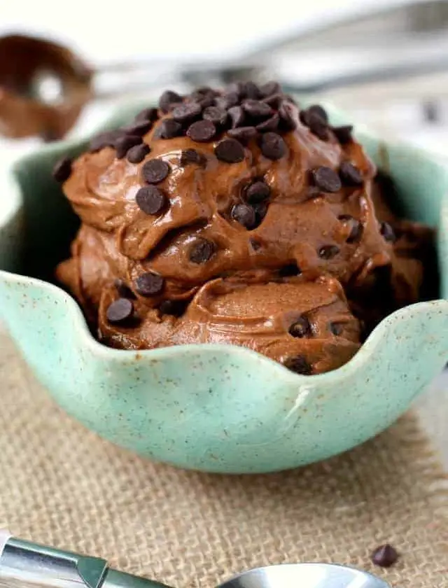 5 Minute Double Chocolate Ice Cream