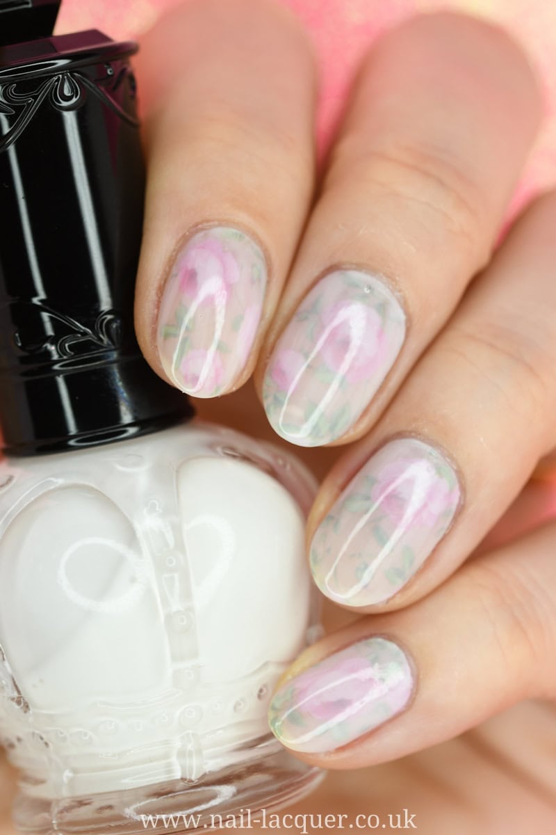 milk bath nails