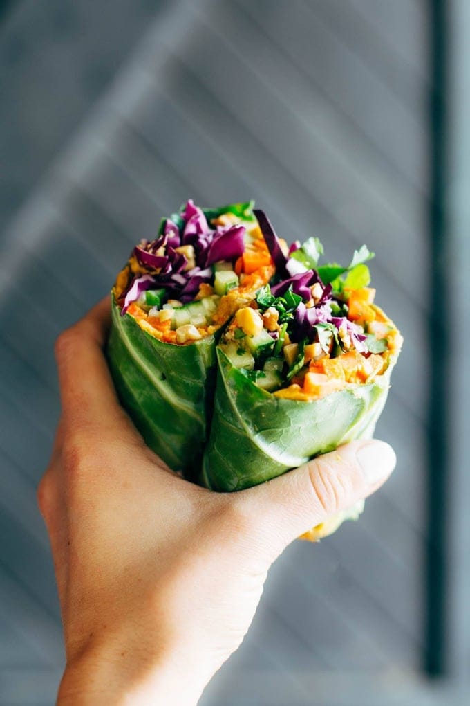 Detox Rainbow Roll-Ups