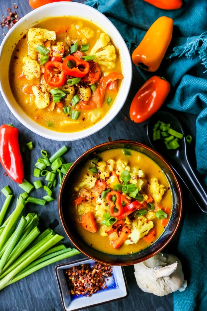 coconut curry soup