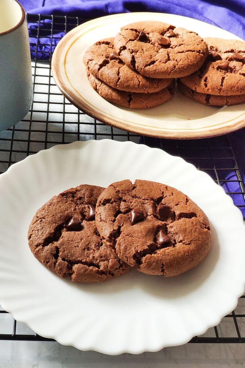 chocolate coffee cookies