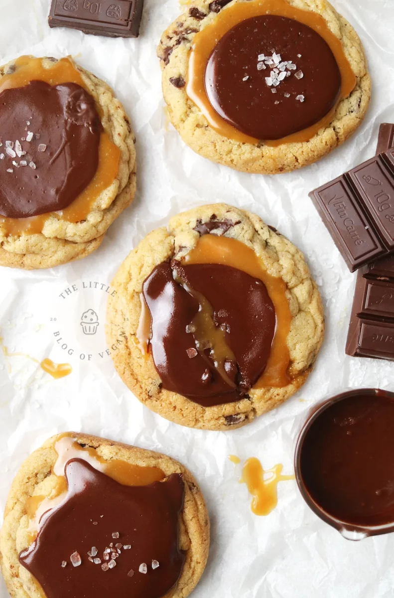 Vegan Twix Cookies