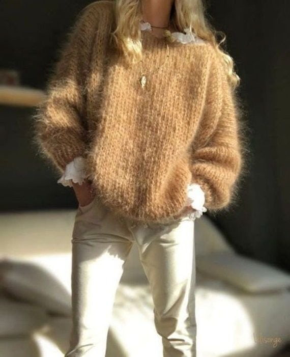 angora sweater