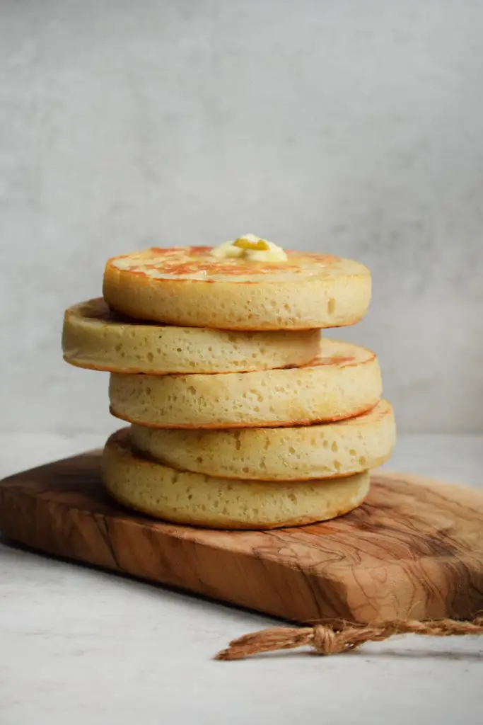 vegan crumpets