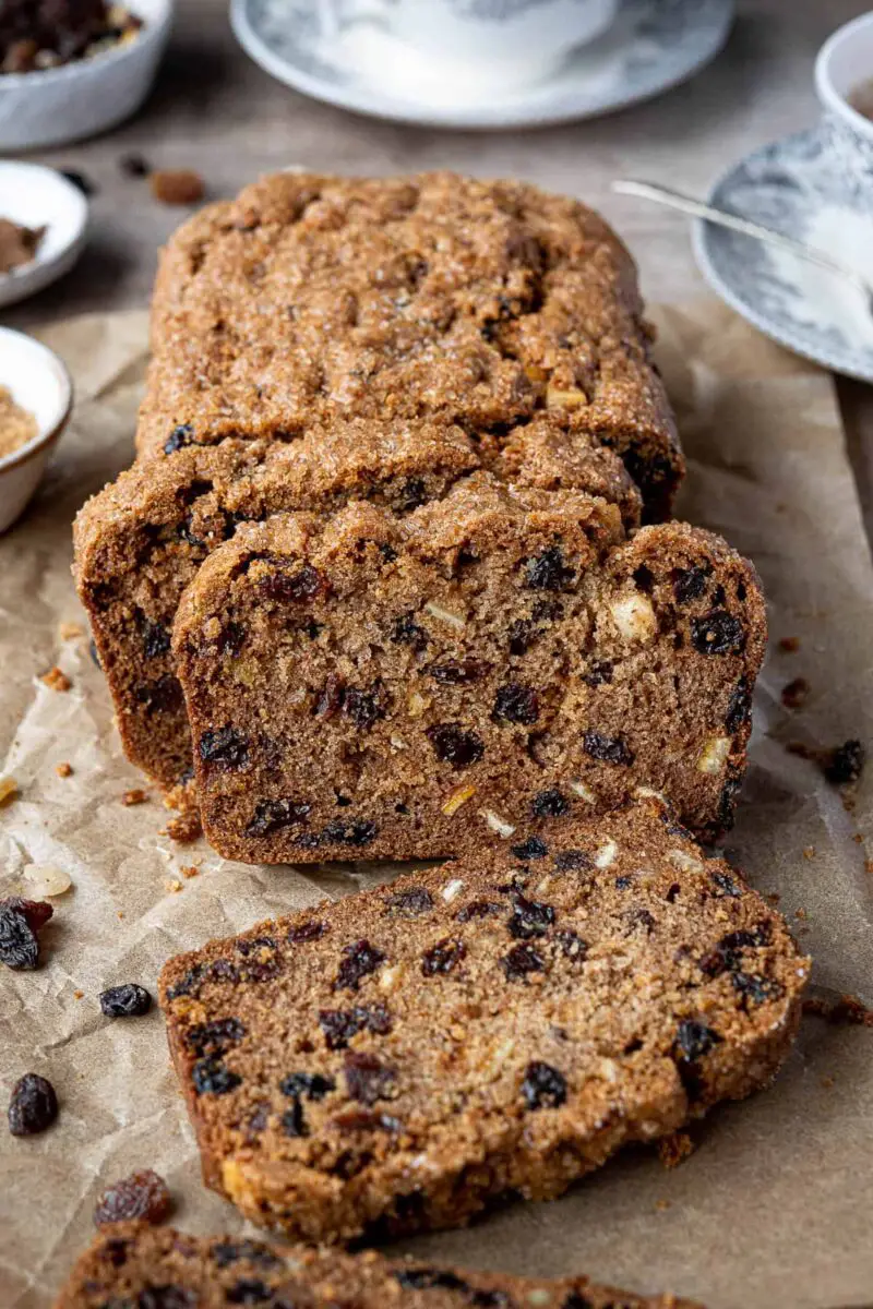 vegan fruit loaf