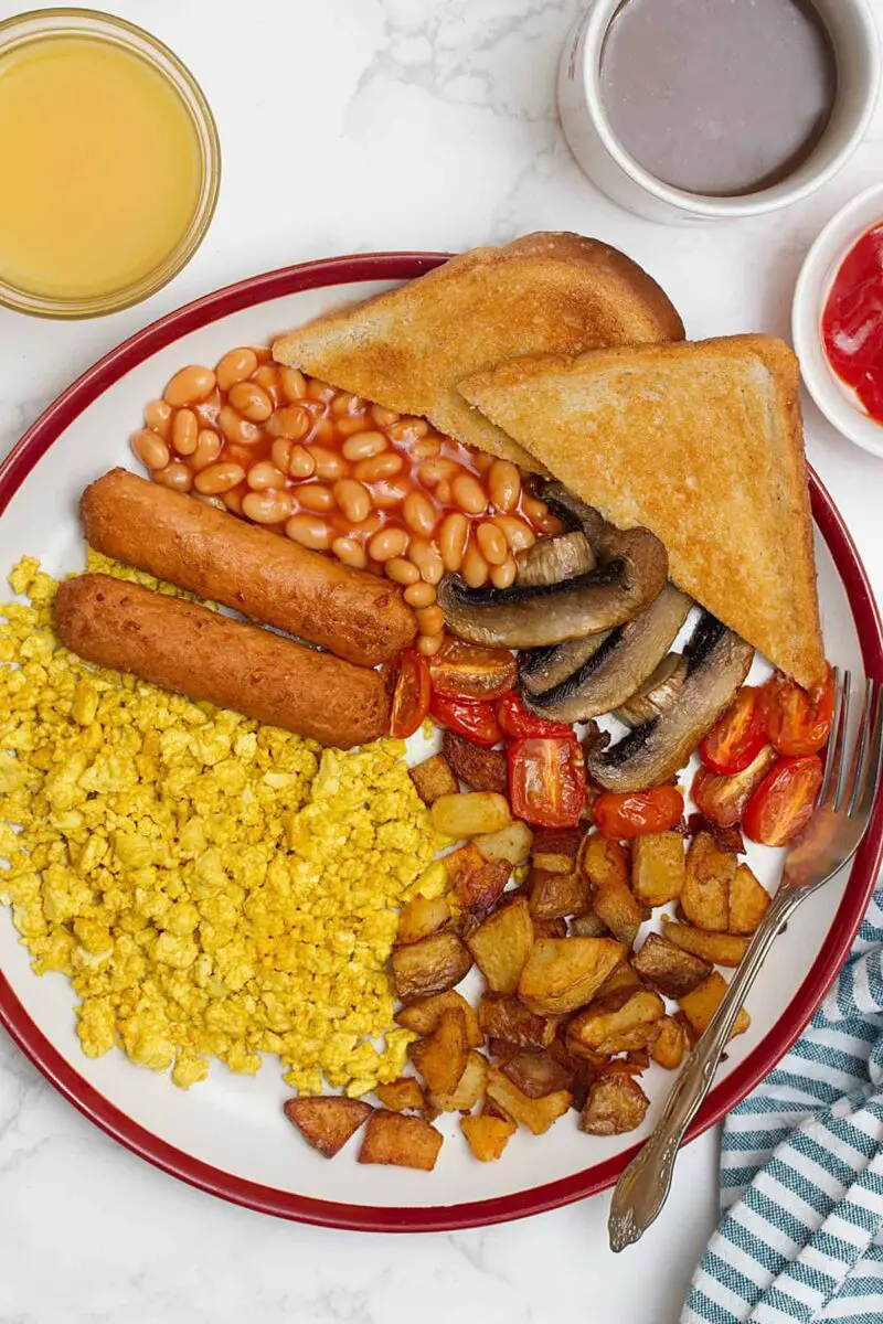 vegan Full English Breakfast