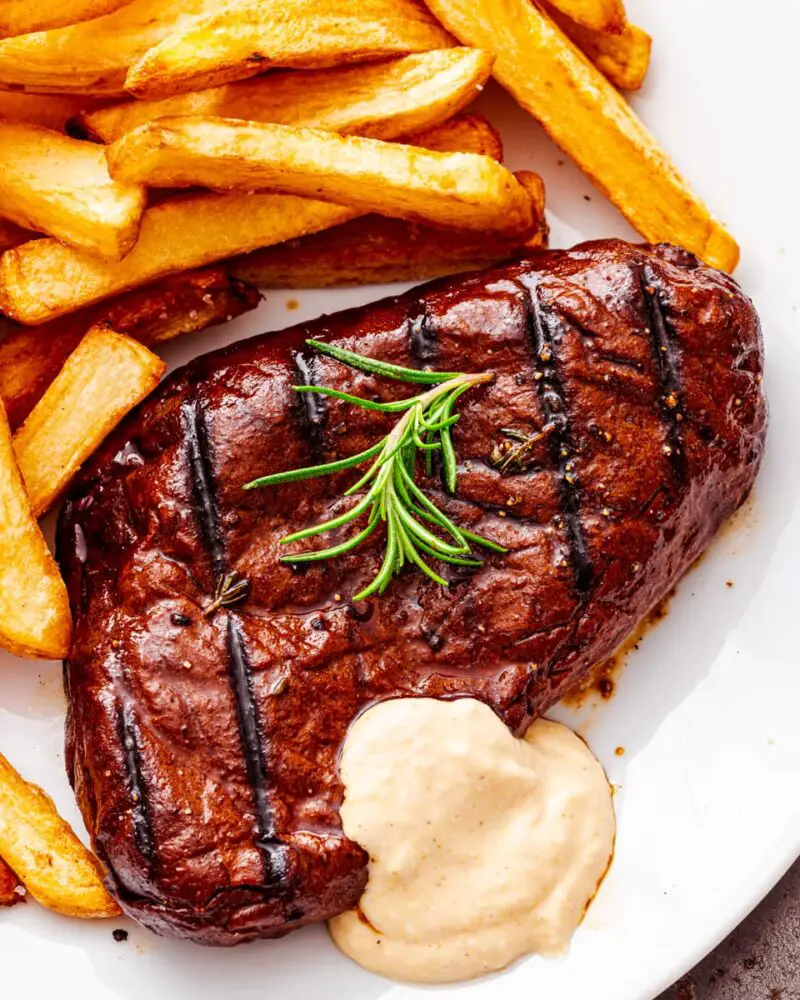 Vegan Steak & Chips