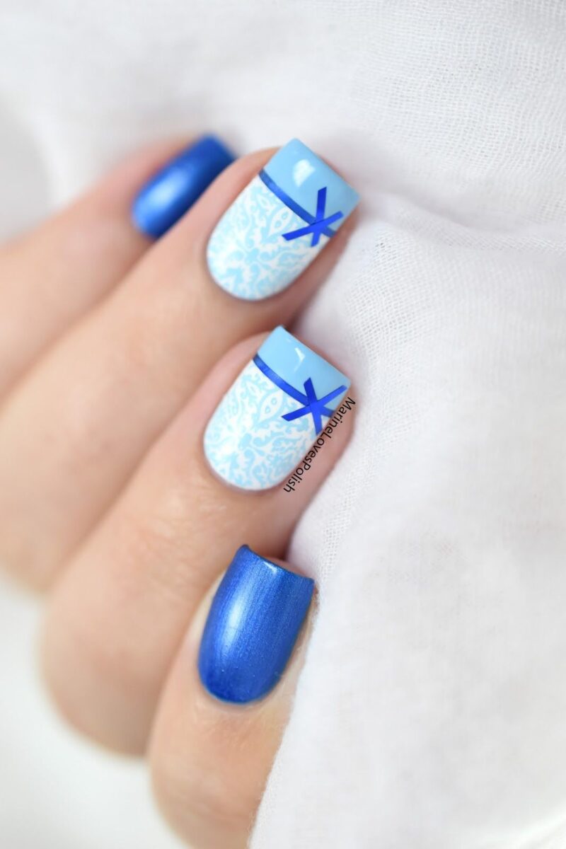 Wrapping Paper Nails 