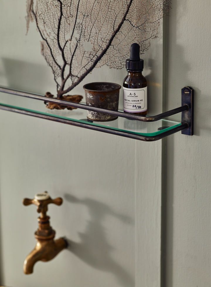 bathroom shelf