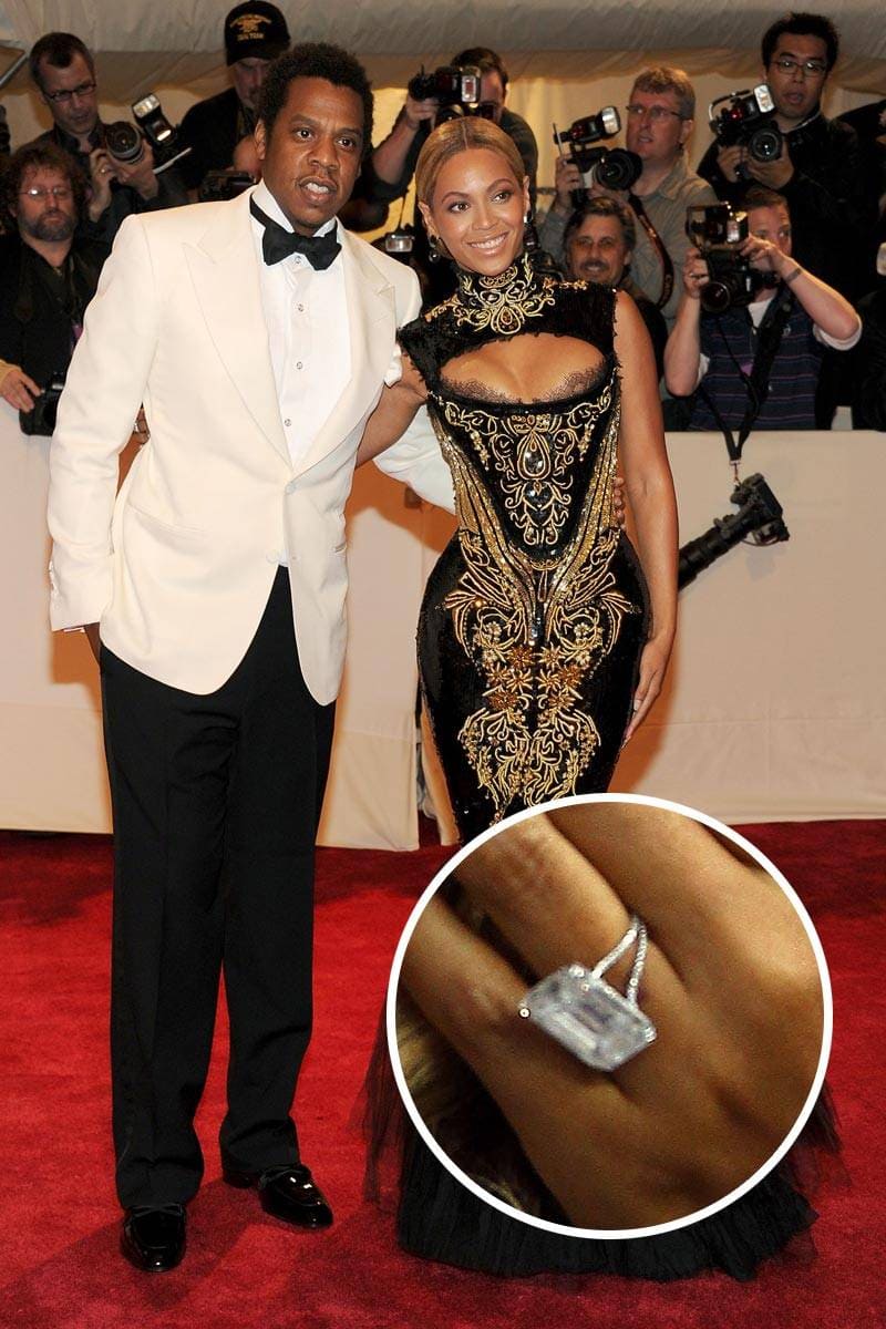 beyonce engagement ring